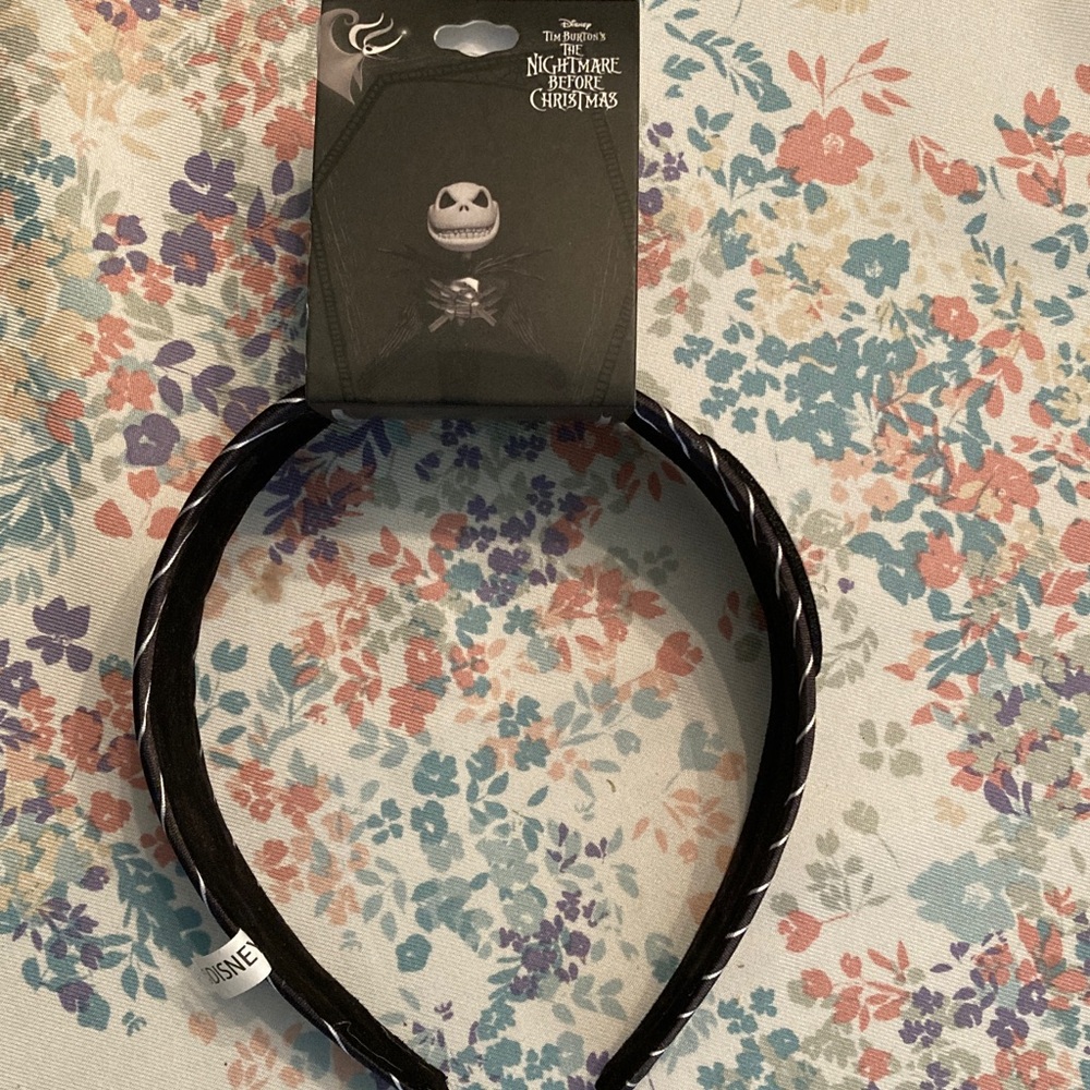 Disney Black Jack Skellington Headband